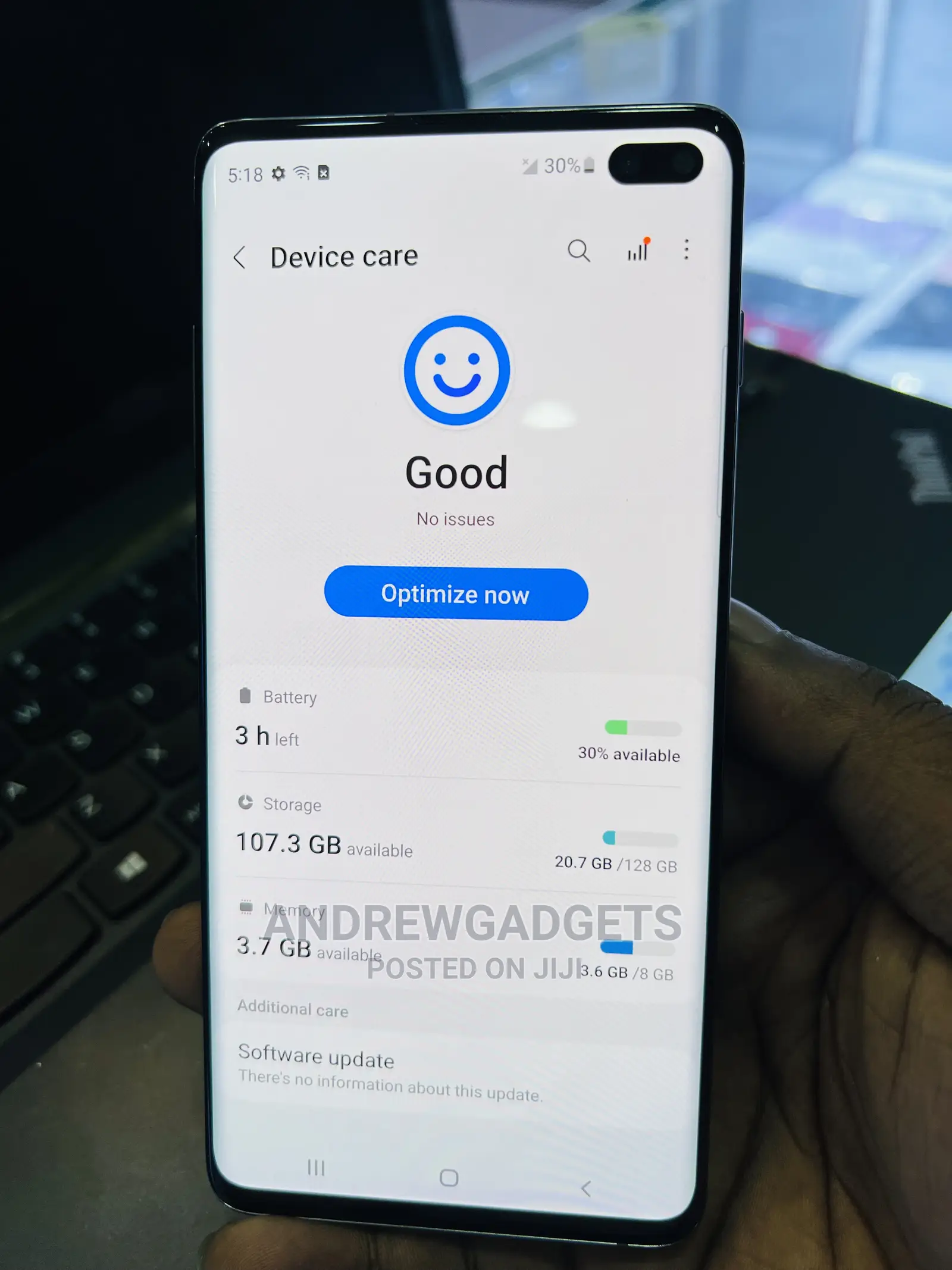Samsung Galaxy S10 Plus 128 GB Black