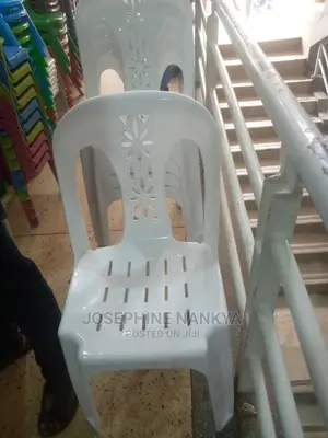Nice Armless Chair White