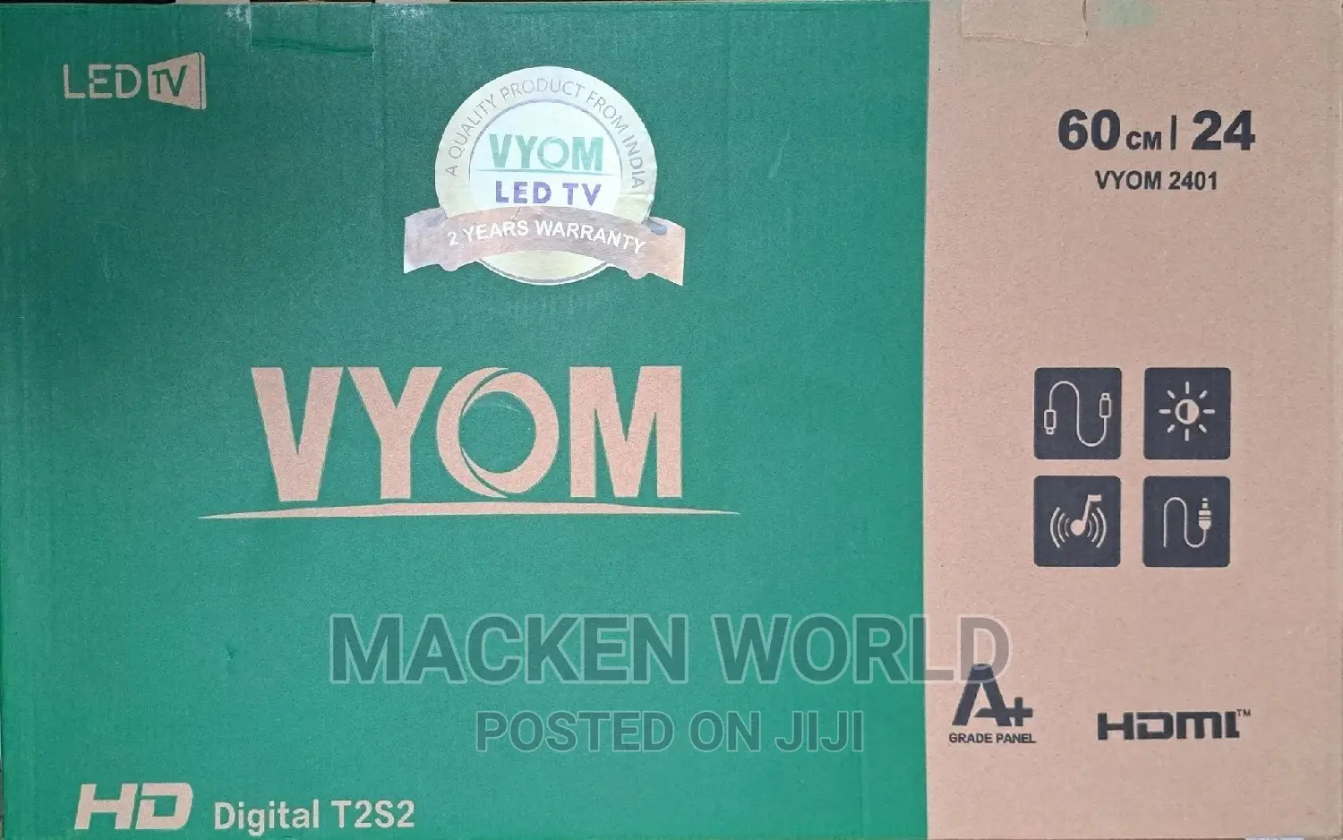 24 Vyom Digital Satellite Dc/Ac