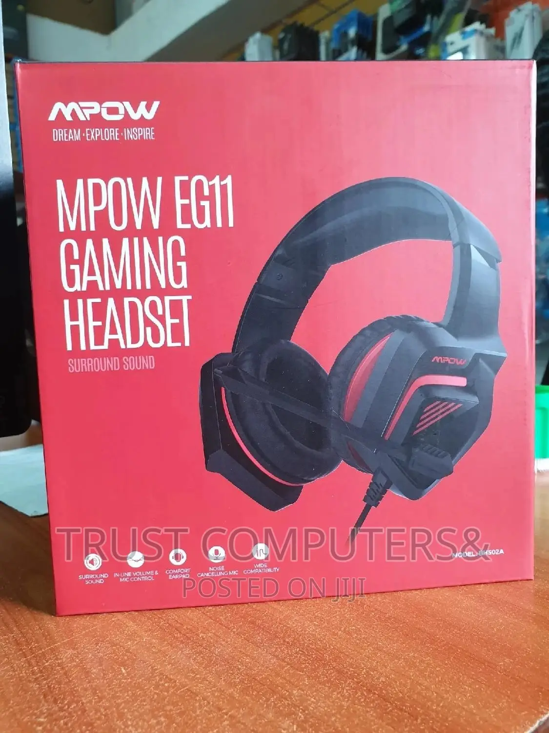 Mpow EG11 Gaming Headset Pin BH502A
