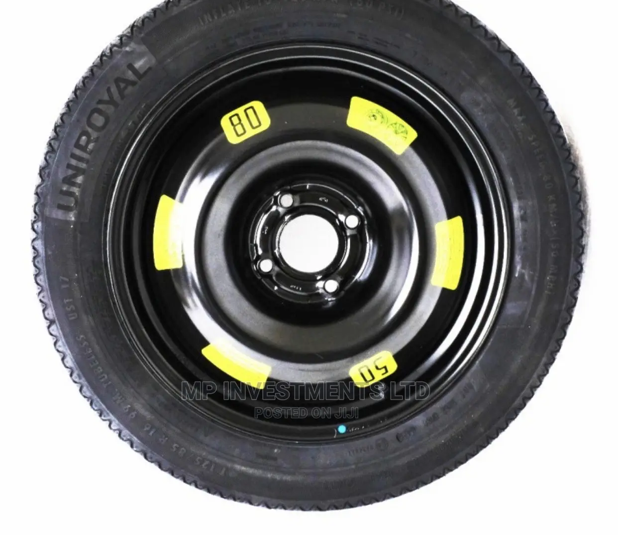 Spare Tyres in All Sizes and Cars