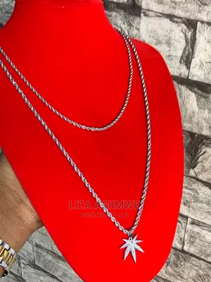 Men’S Simple Double Necklaces Available
