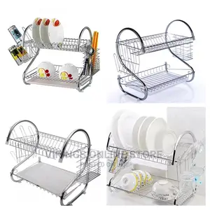 2 Tier Steel Dish Rack