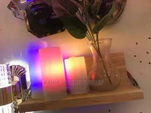 Unique Wall Light With Artificial Flowers