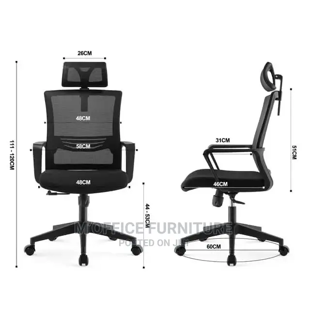 High Back Headrest Office Chair