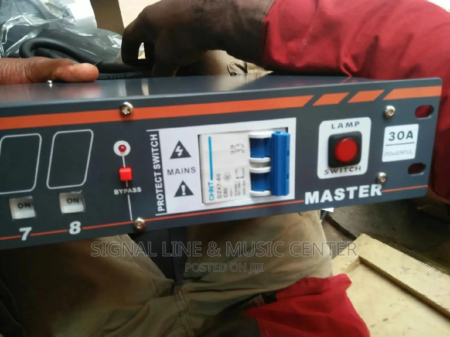 RMW Mx808 Power Sequence or Controller With Breaker 8 Potz