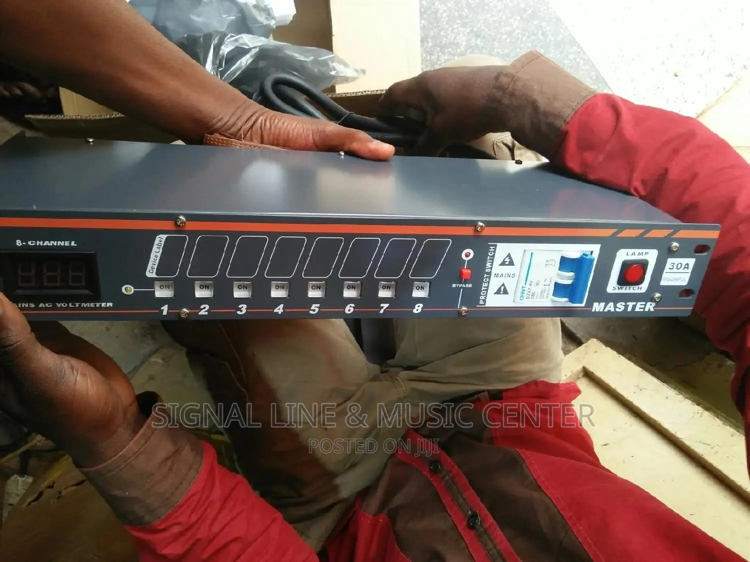 RMW Mx808 Power Sequence or Controller With Breaker 8 Potz