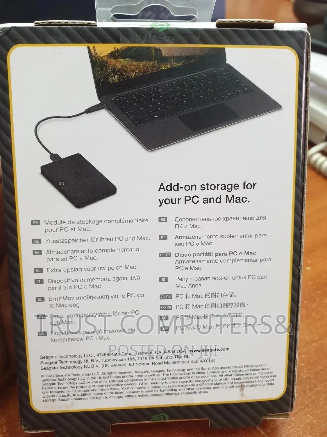 1TB External Hdd Seagate (Hard Drive)