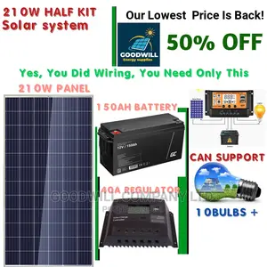 210w Solar Kit (Half Kit)