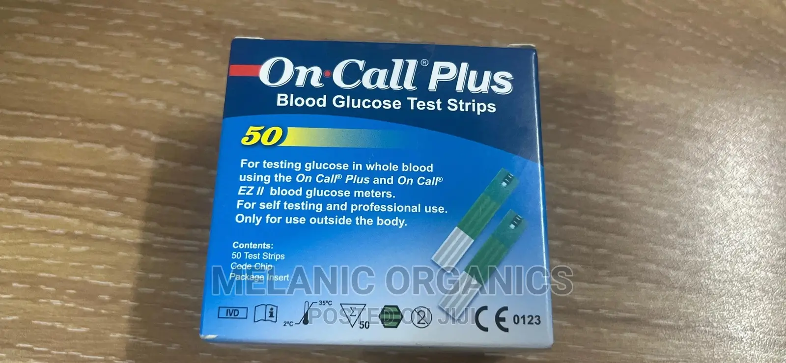 On Call Plus Blood Glucose Test Strips in Central Division Medical