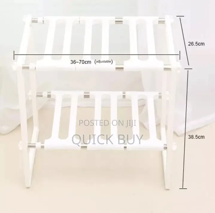 2 Tier Expandable Kitchen Organiser Rack