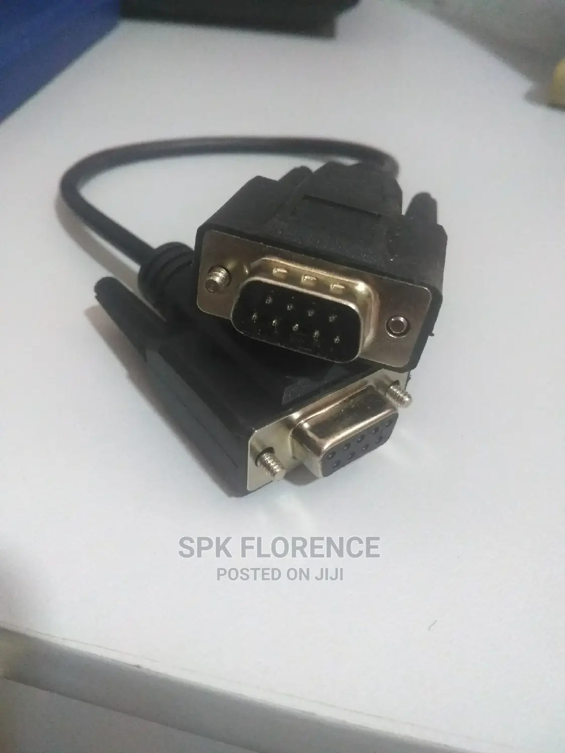 1ft DB9 M/F Extension Cable-Black