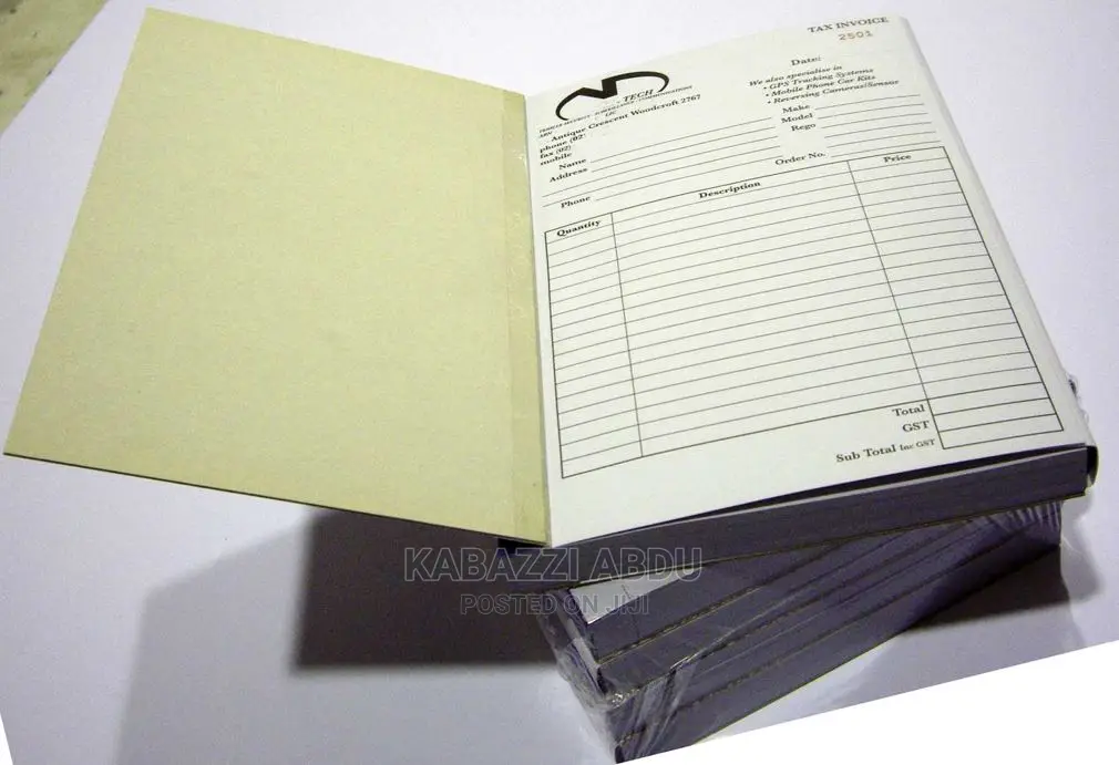 Receipt, Invoice, Vouchers and Documents