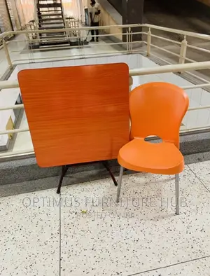 Orange Reading Table