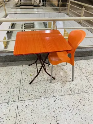Orange Reading Table