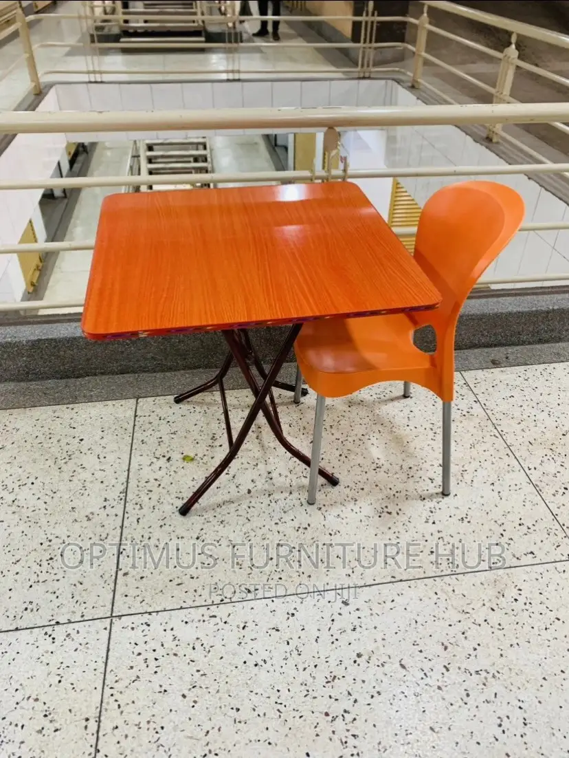Orange Reading Table
