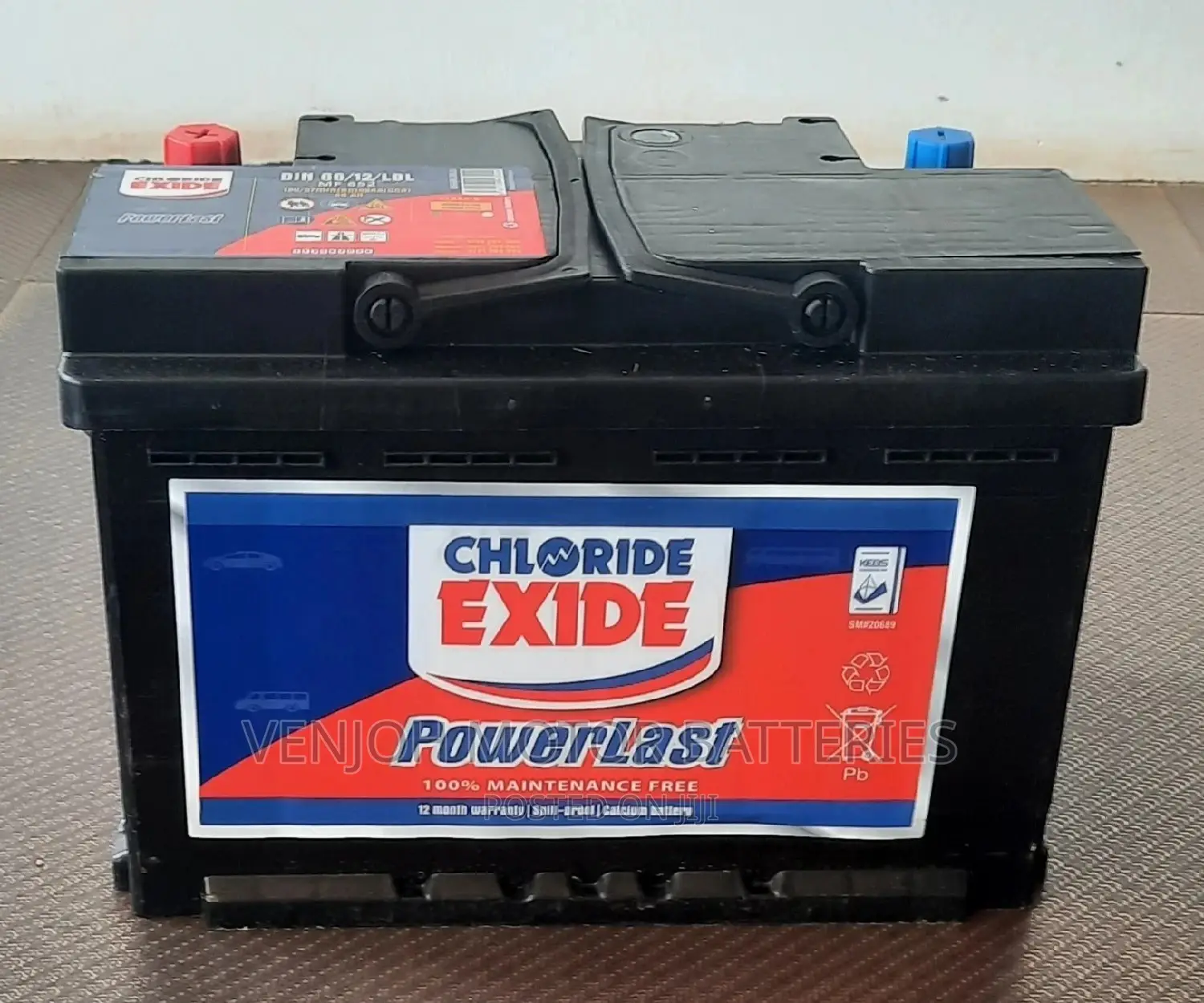 Din66 Chloride Exide Car Battery