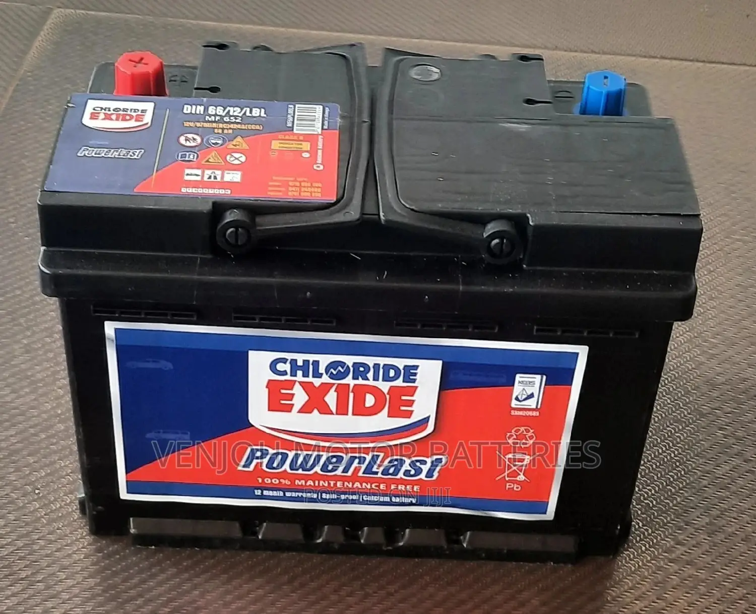 Din66 Chloride Exide Car Battery