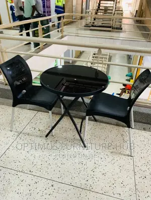 Black Balcony Set