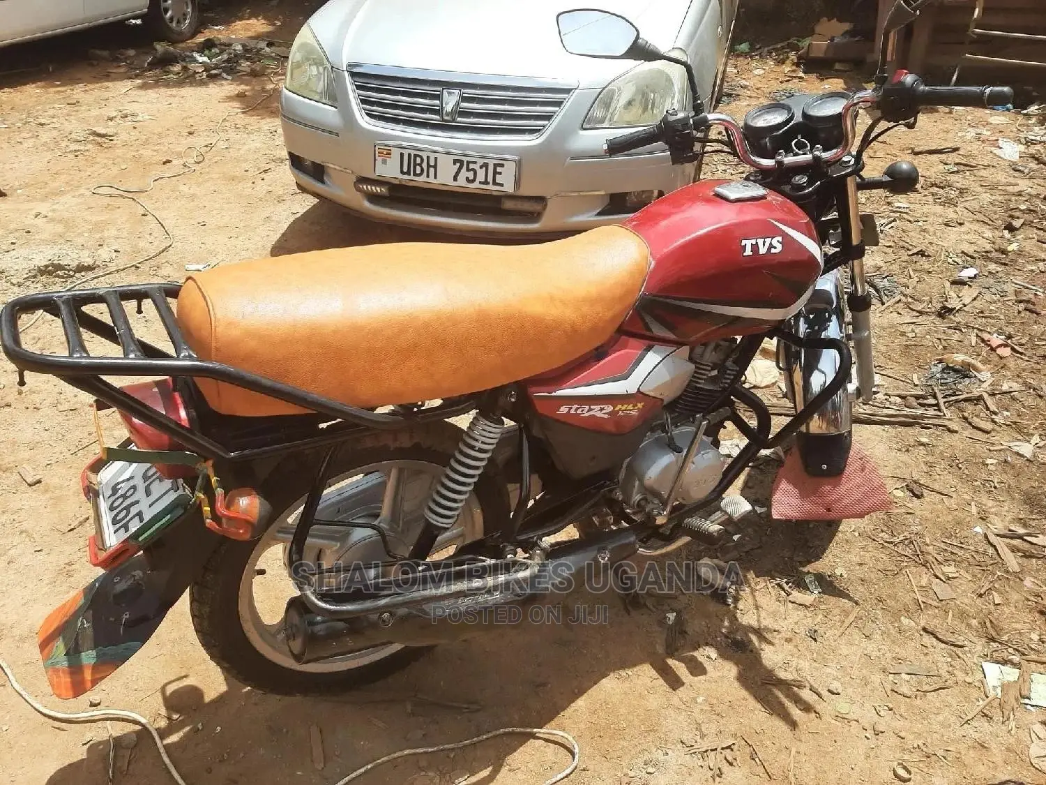 TVS HLX 125 2020 Red