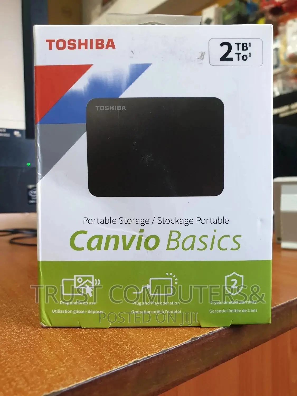 2TB External Hdd (Hard Drive) Toshiba