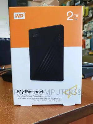 2TB External Hdd (Hard Drive) WD