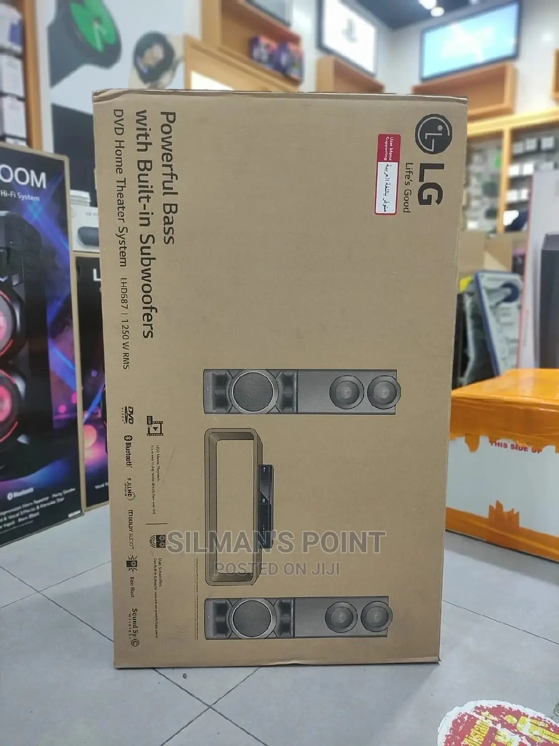 LG Lhd687 1250W Home Theatre System
