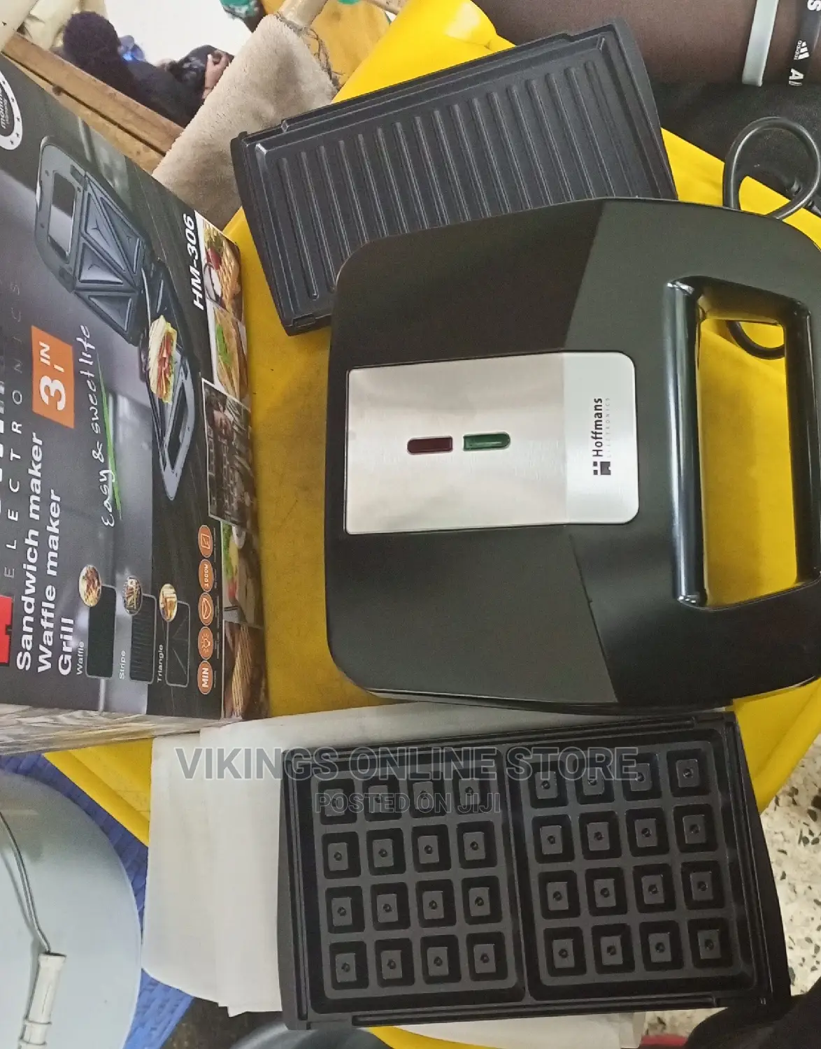 Multifunctional Hoffmans Sandwich,Grill,Waffle Maker
