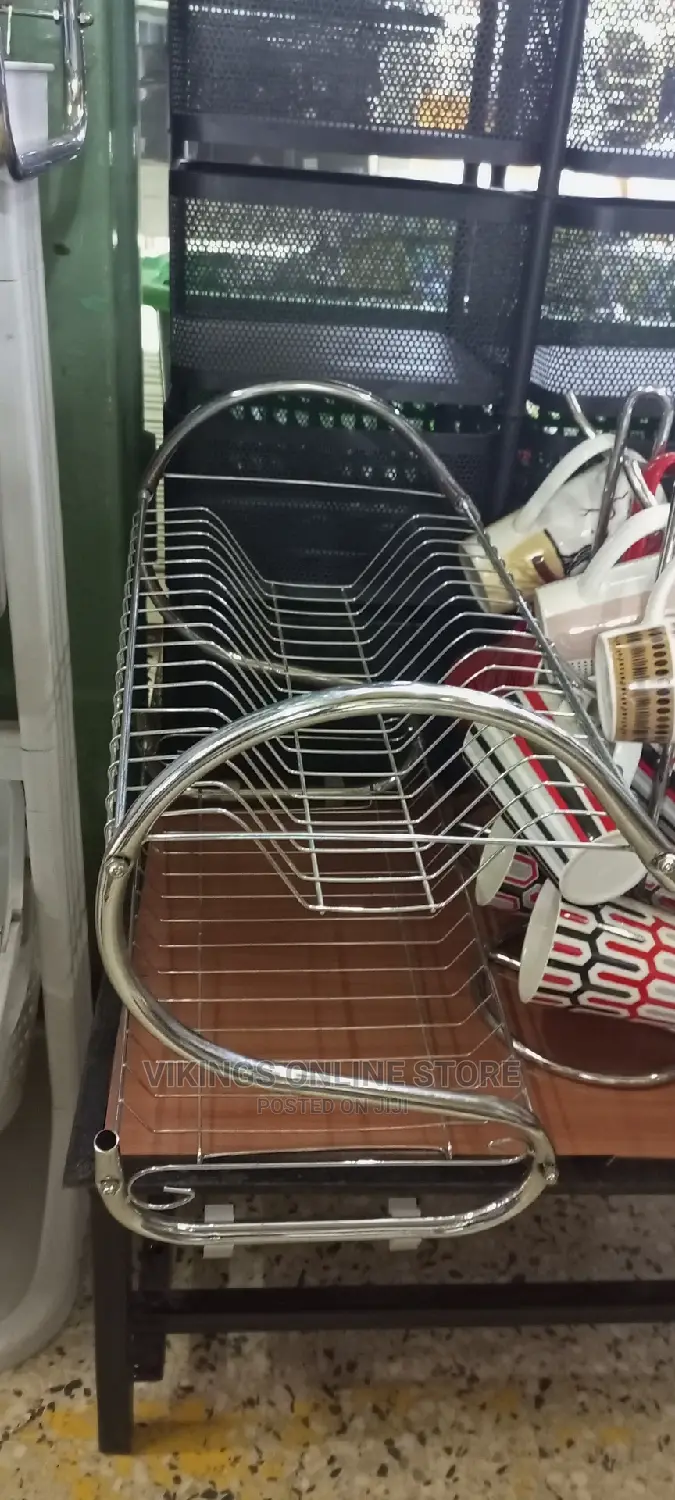 2 Tier Stainless Steel Dish Rack
