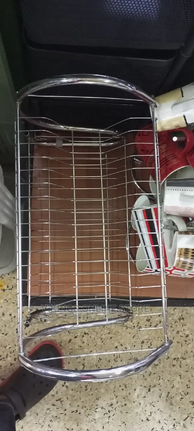 2 Tier Stainless Steel Dish Rack