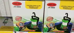 LED Solar Rechargeable Camping Powerbank and Light