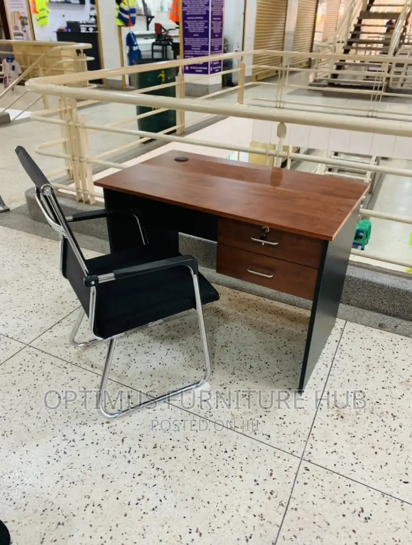 Simple Office Set (1meter Desk, Chair)