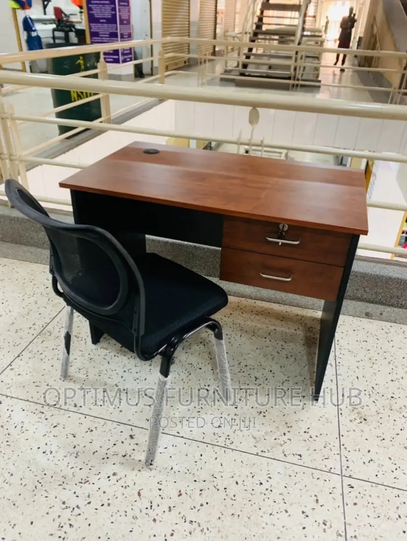 Cherry Office Combo (1meter Desk, Chair)