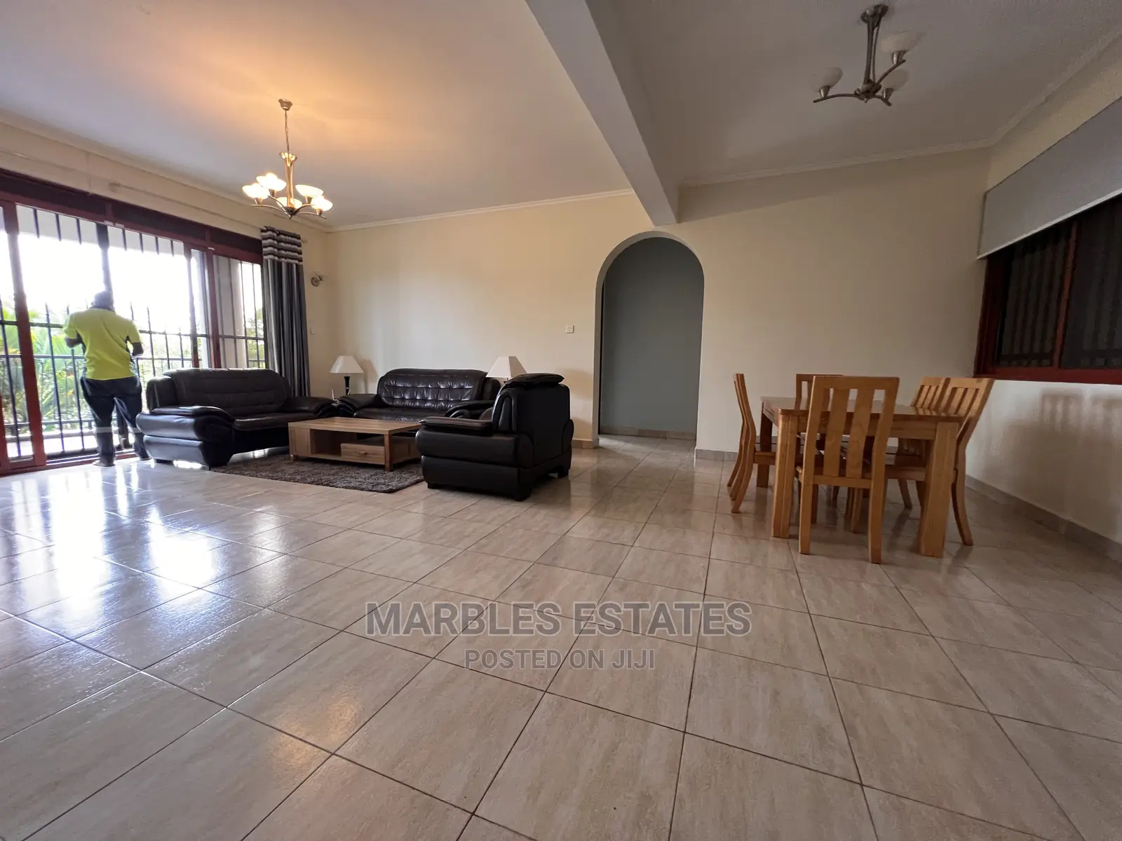 Furnished 3bdrm Apartment in Naguru, Central Division for Rent
