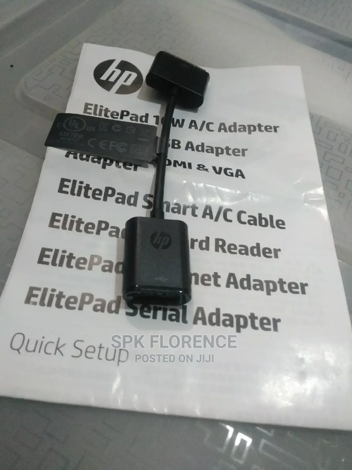 Hp Elite Pad 10W A/C Adapter