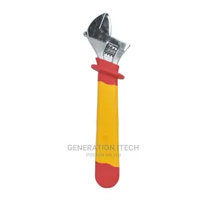 Ingco Insulated Adjustable Wrench 250mm (10) HIADW101