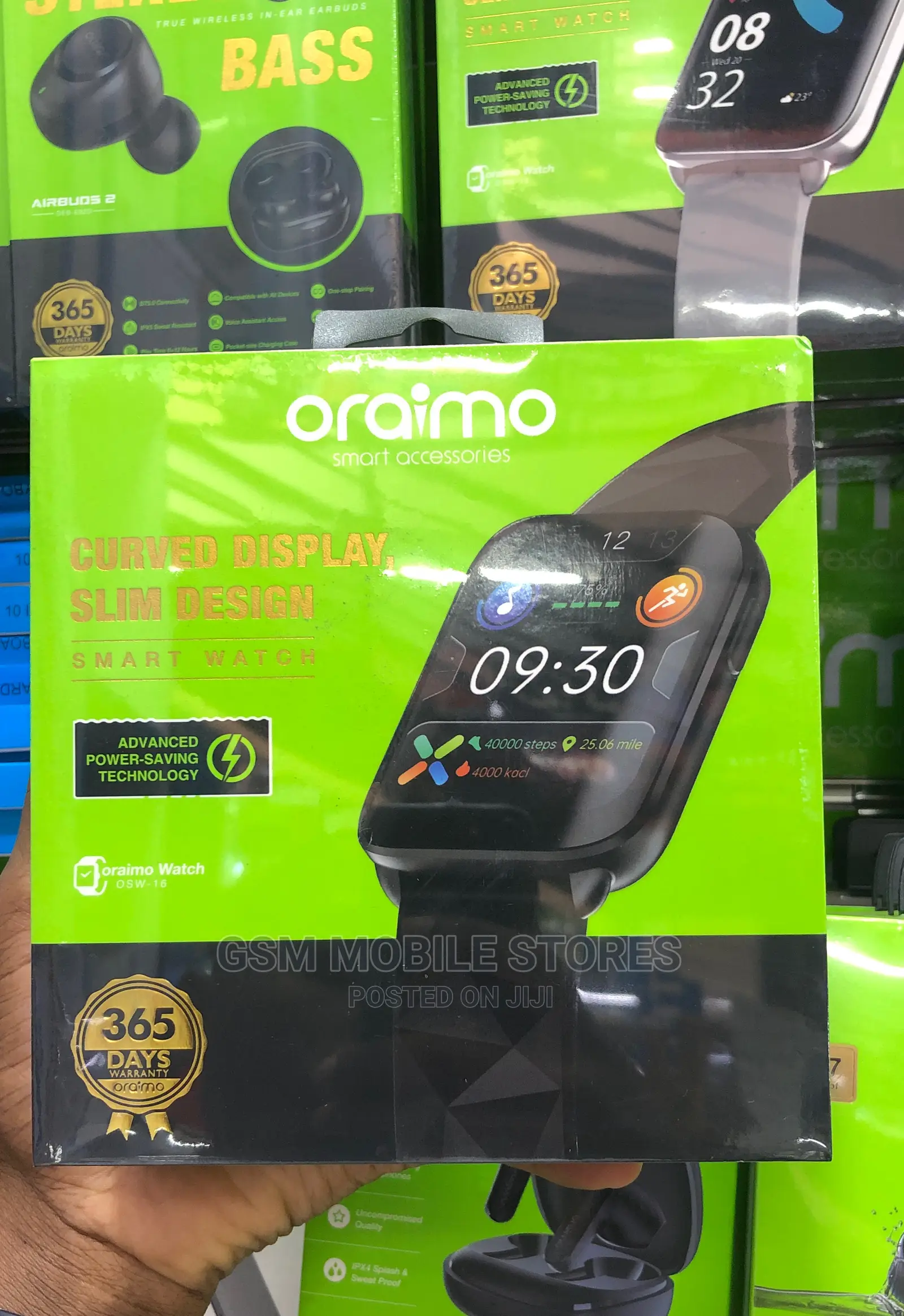 Oraimo Smart WATCH OSW-16 Water Resistant New Model