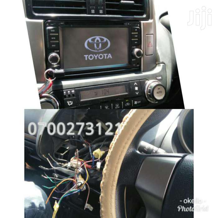 TOYOTA RADIO Fitted In Landcruiser Fj150