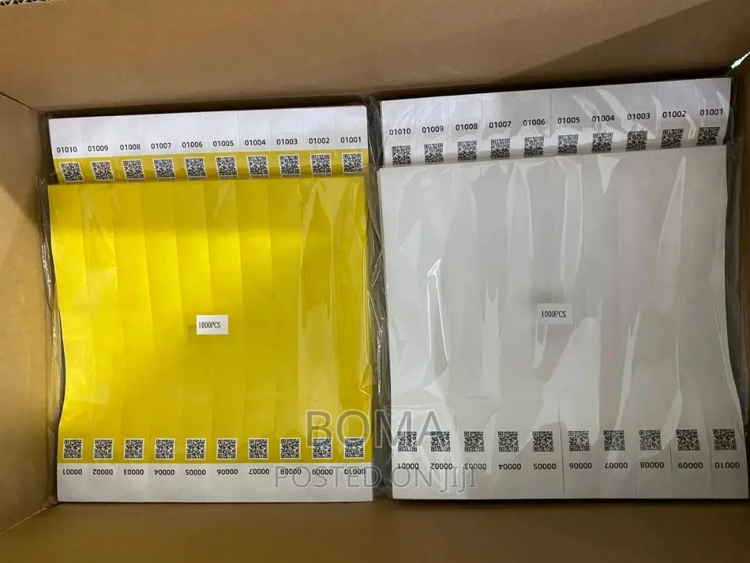 Event Wristbands Tyvek Material