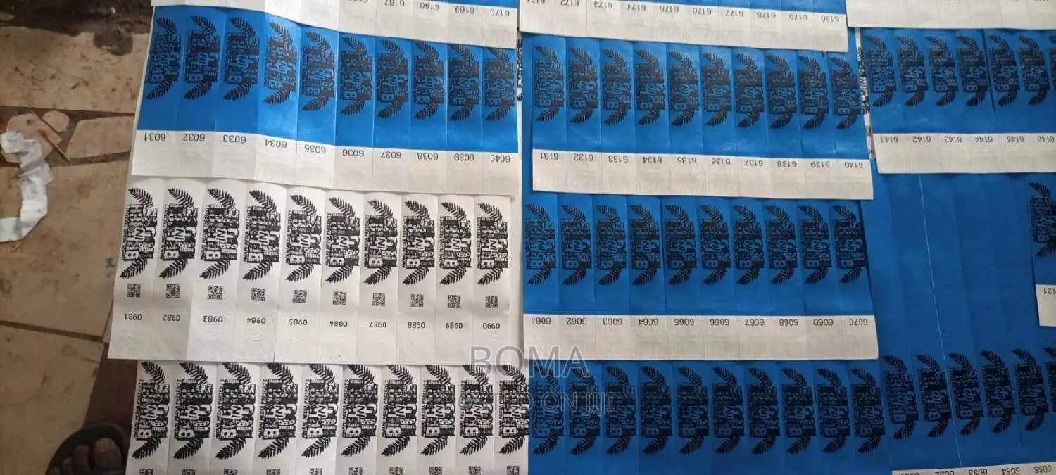 Event Wristbands Tyvek Material