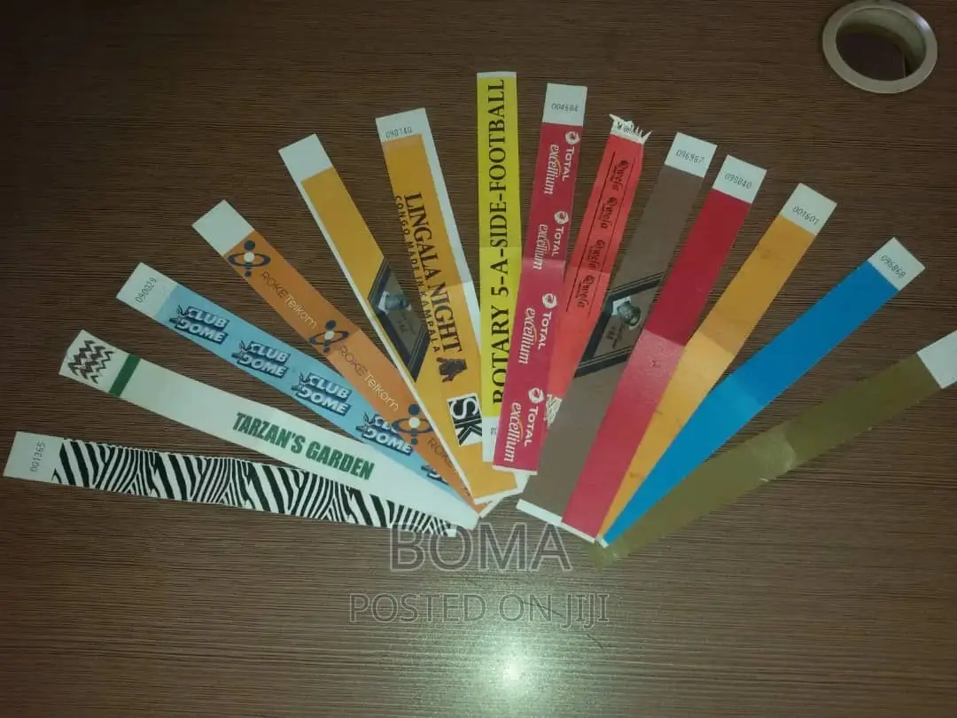 Event Wristbands Tyvek Material