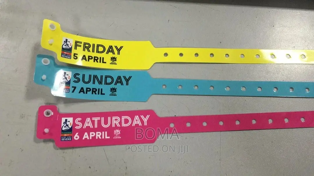 Event Wristbands Tyvek Material