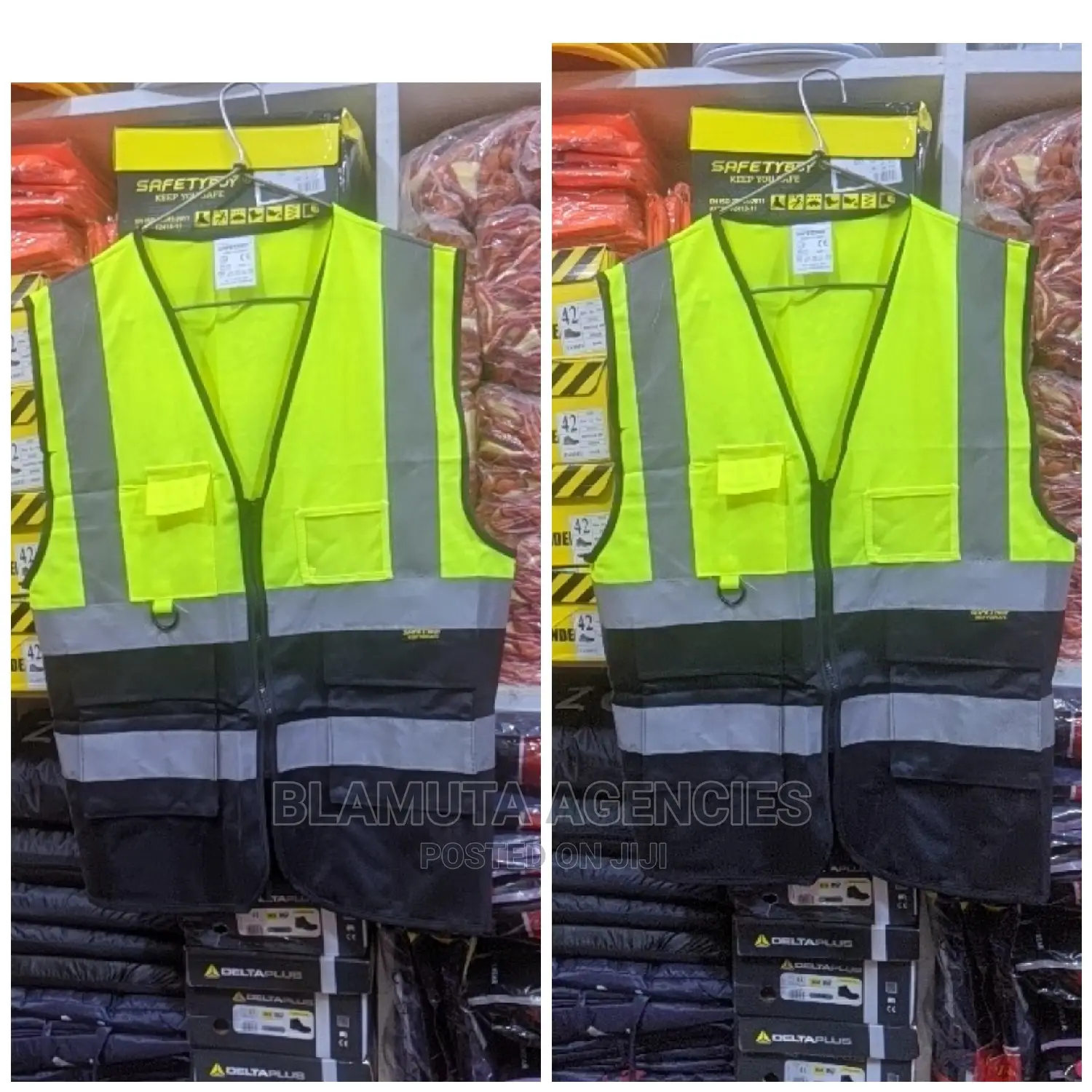 Reflector Vest (Reflector Blue and Green