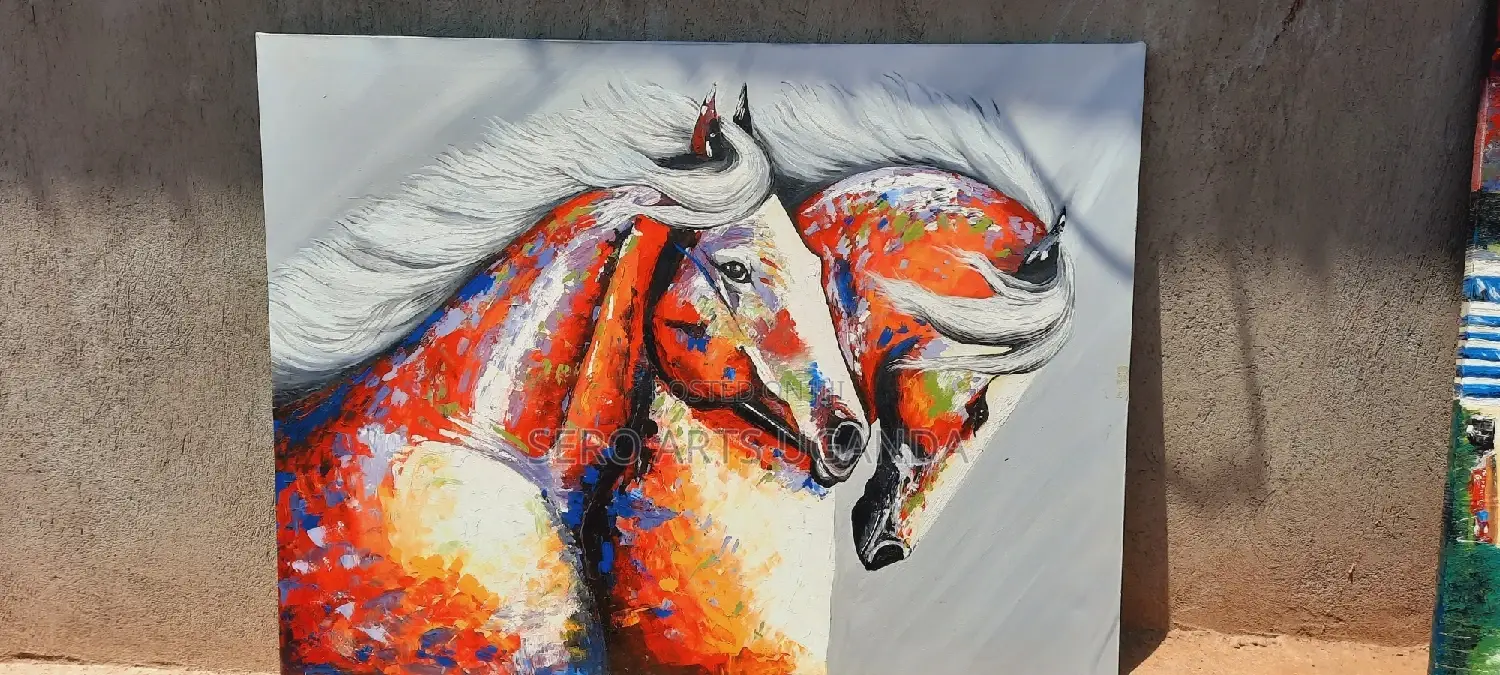 Pallete Horse Painting