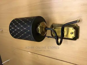 Black and Gold Wall Light