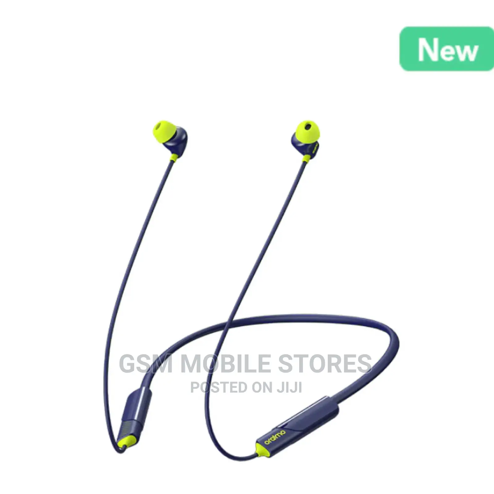 Oraimo Shark 4 Neckband Wireless Bass Earphones - Blue