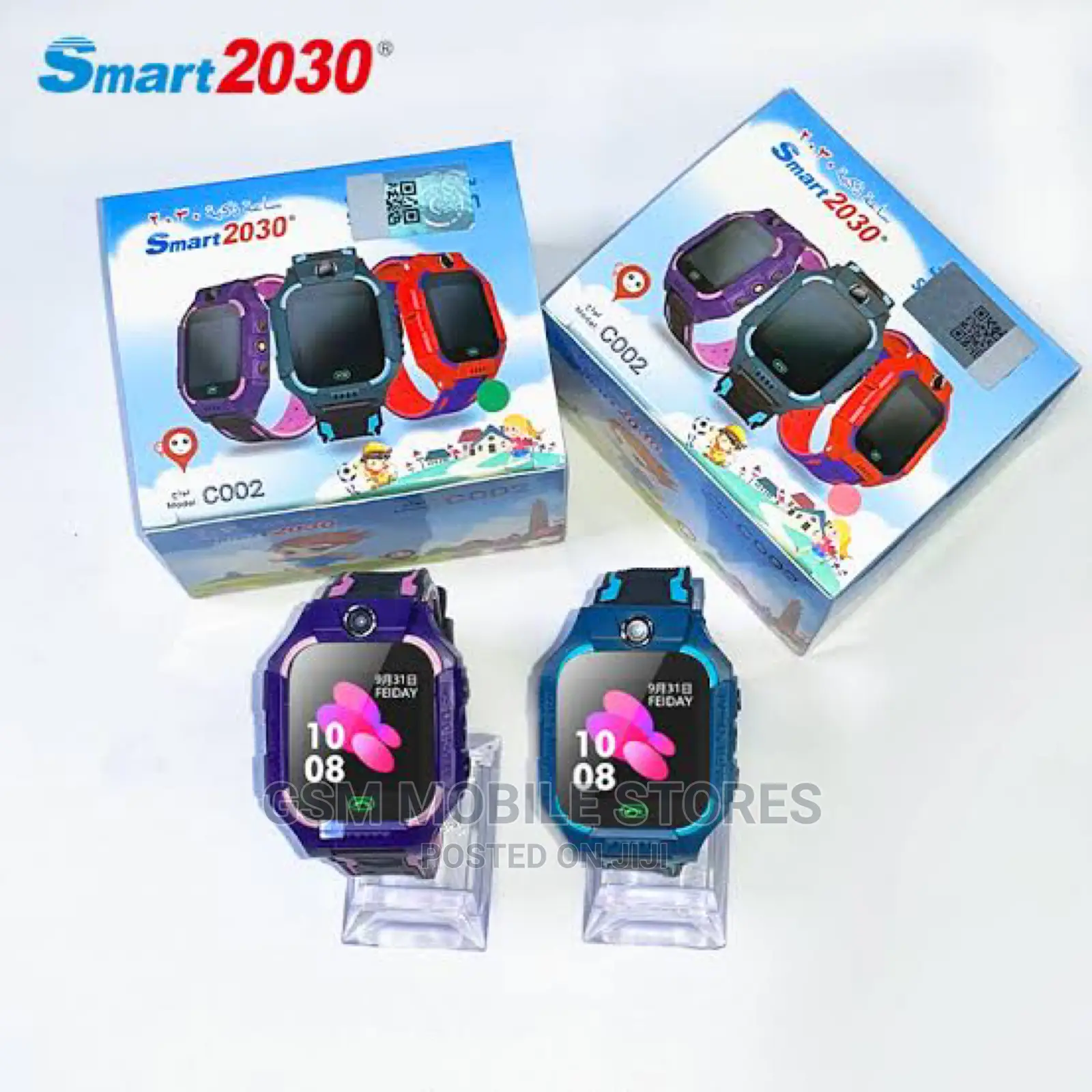 Smart 2030 Children Calling Smart Watch - SIM Card Support