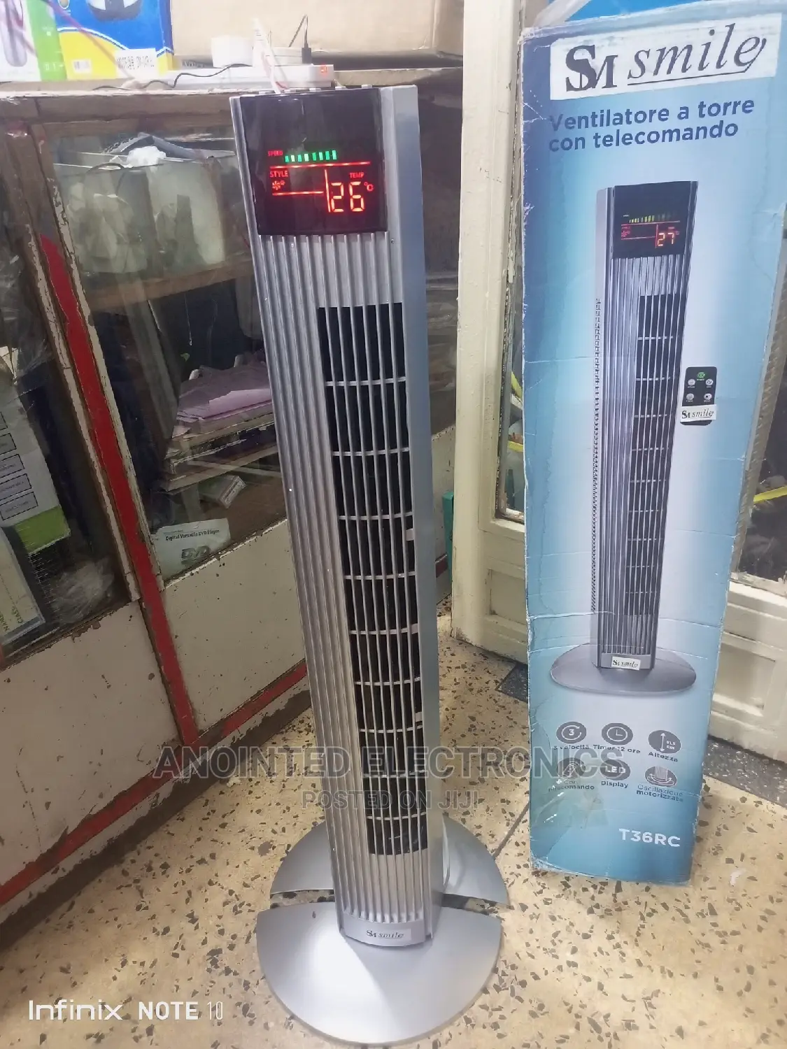 Smile Tower Fan