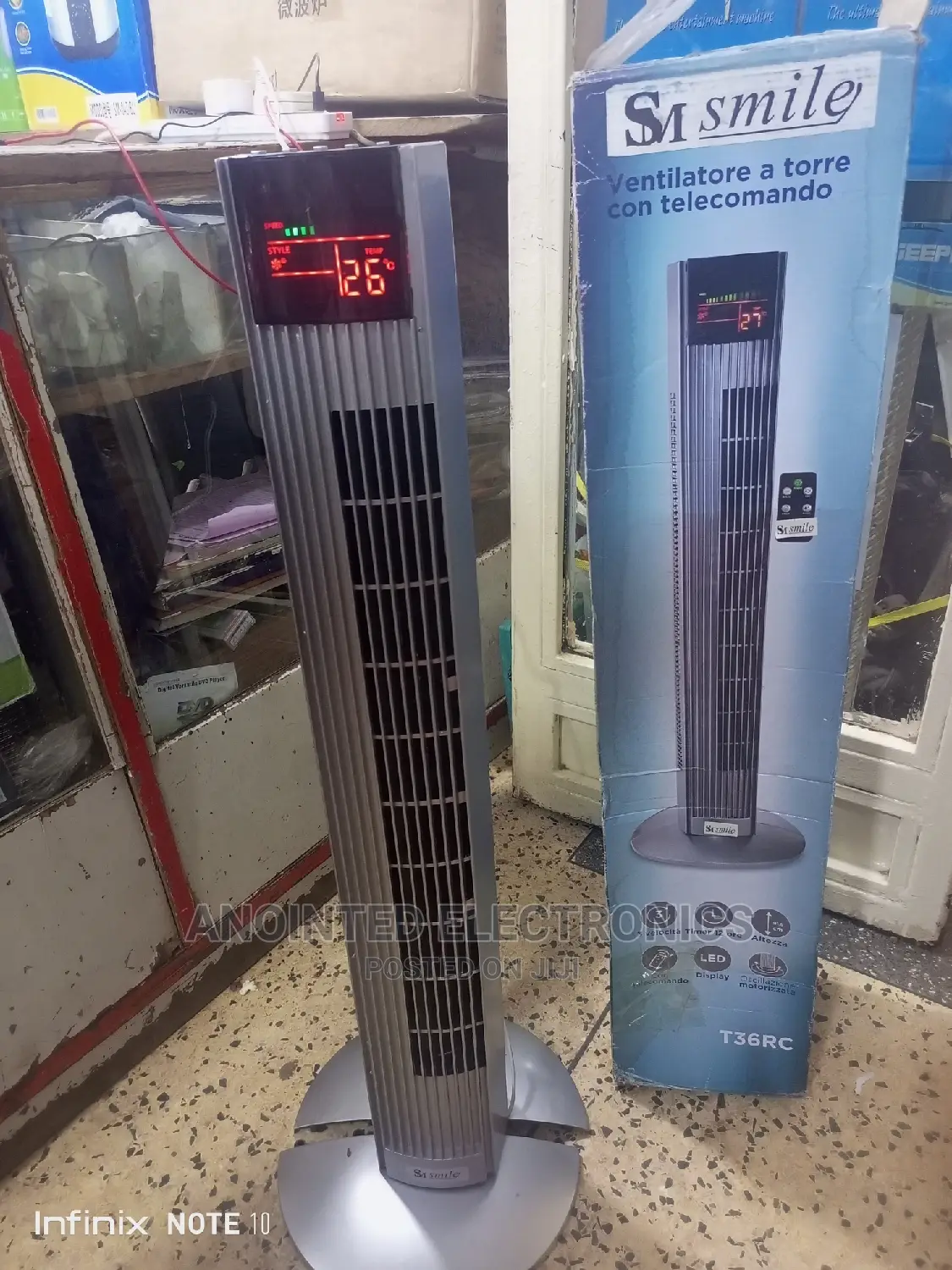 Smile Tower Fan