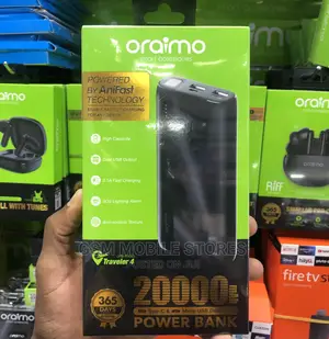Traveler 4 20000mah Triple Ports Fast Charging Power Bank